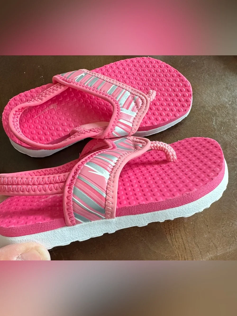 Nike Pink Sandals, Toddler Size 6